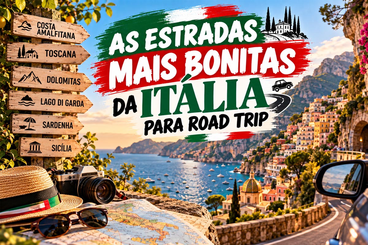 As estradas mais bonitas da Itália para fazer uma road trip