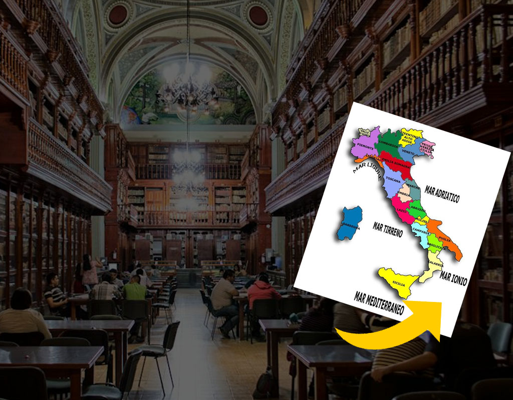Bibliotecas onde estudar em Roma